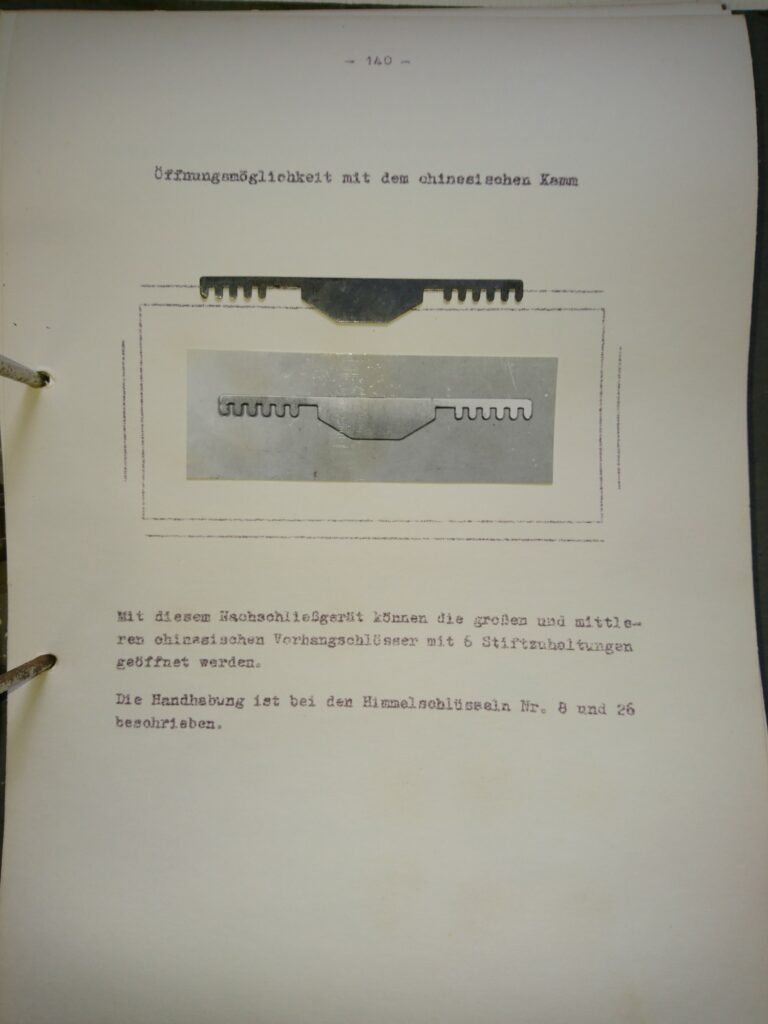 Arthur Bühl Detektiv Hamburg Arthurmeister Kamm Lockpicking Geheimdienst STASI DDR