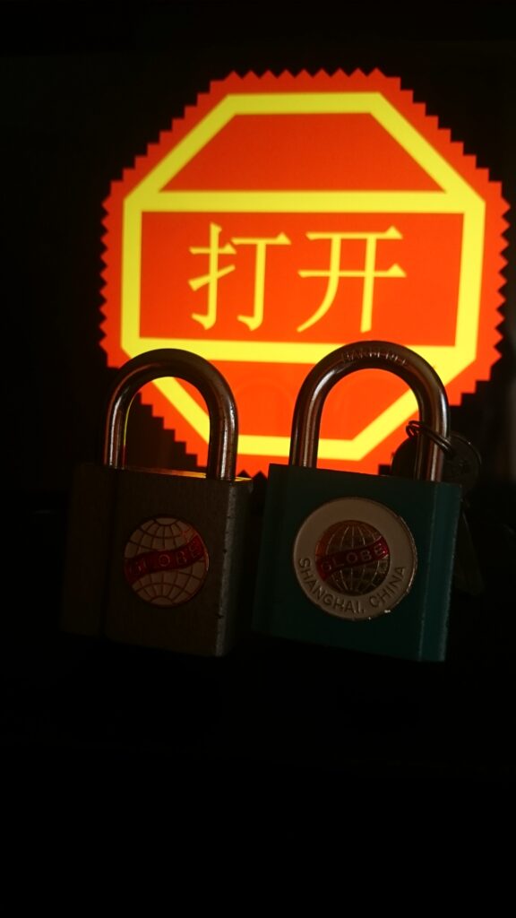 Globe Shanghai China Padlock Arthurmeister Arthur Bühl Privat Investigator Detektiv Detektei Agency