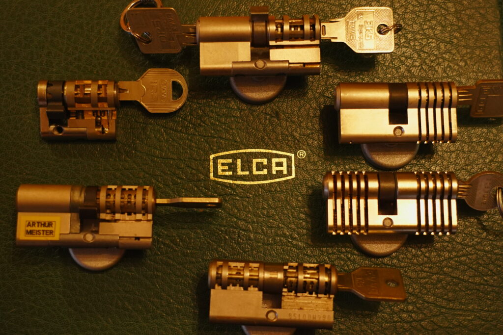 ELCA Cut Lock Lockpicking Arthurmeister Detektiv Hamburg Germany BUDEG WAD BDD