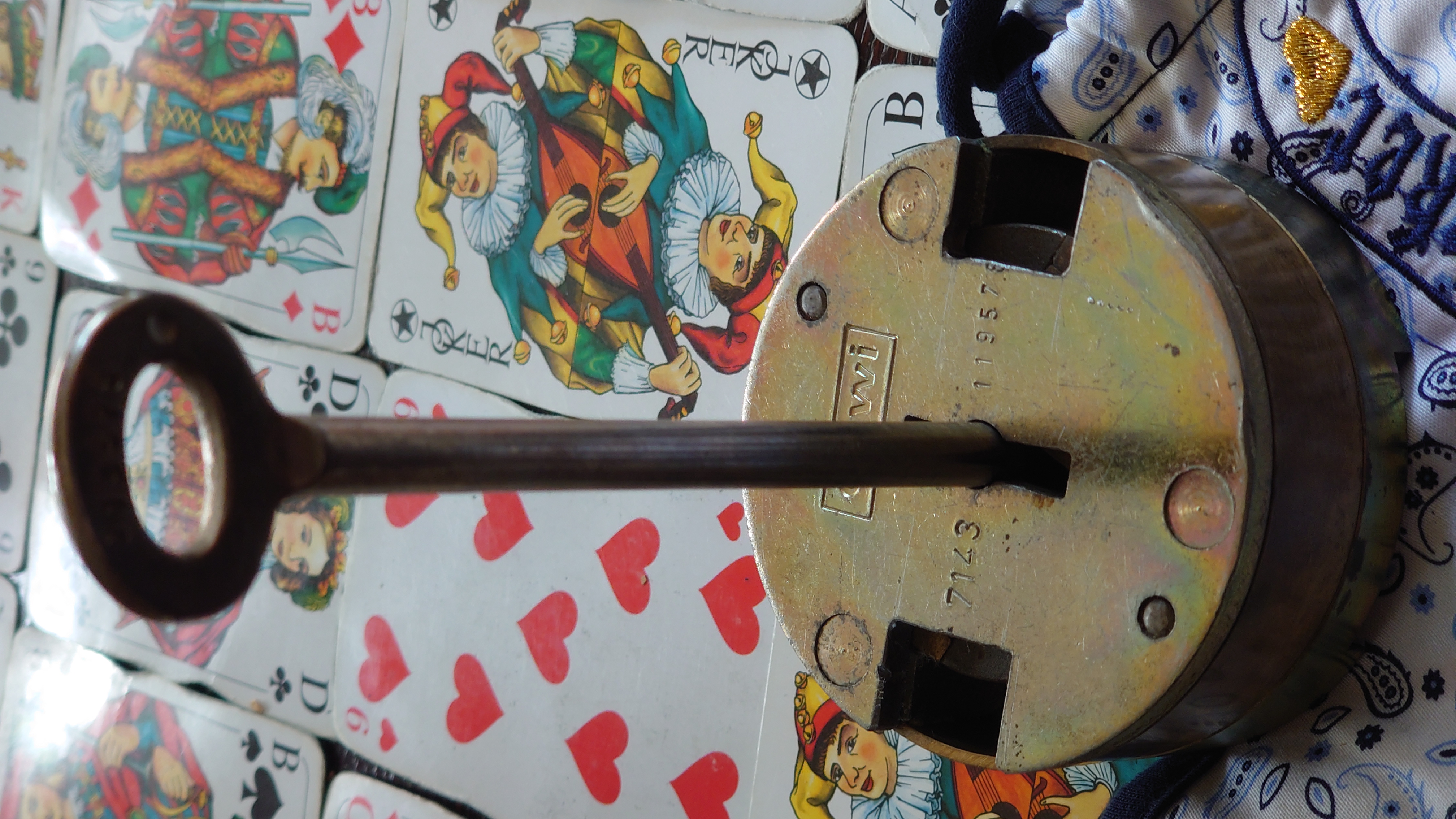 CAWI Protector Tresor Arthurmeister Hamburg Joker Corona Key Playing Cards Herz Kreuz Karo PIK Joker Mr. Smitz Playboy USA Australia Italy