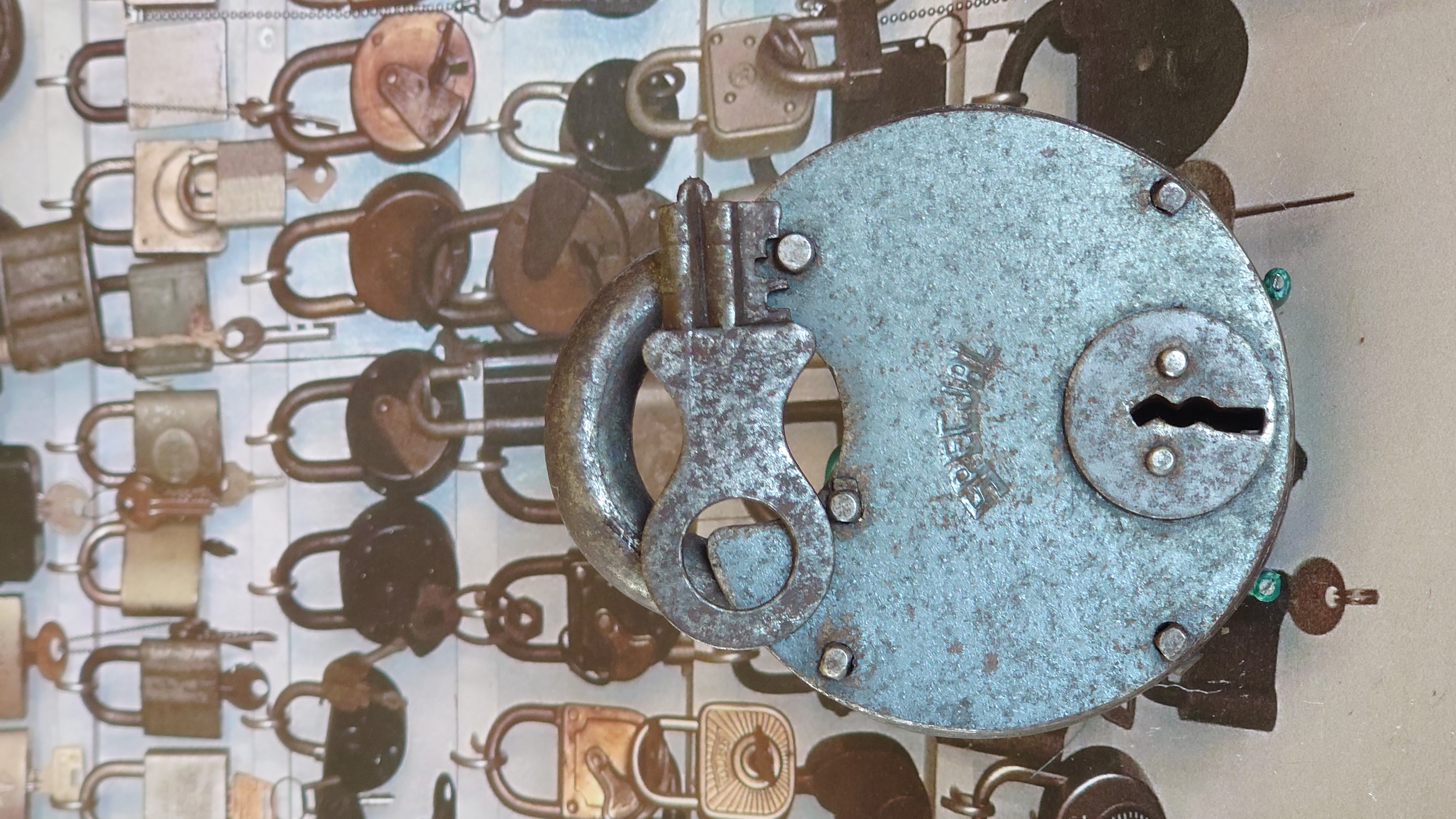 SPECIAL Key ABUS Lock universell Muster Arthurmeister Arthur Bühl Germany Detektiv