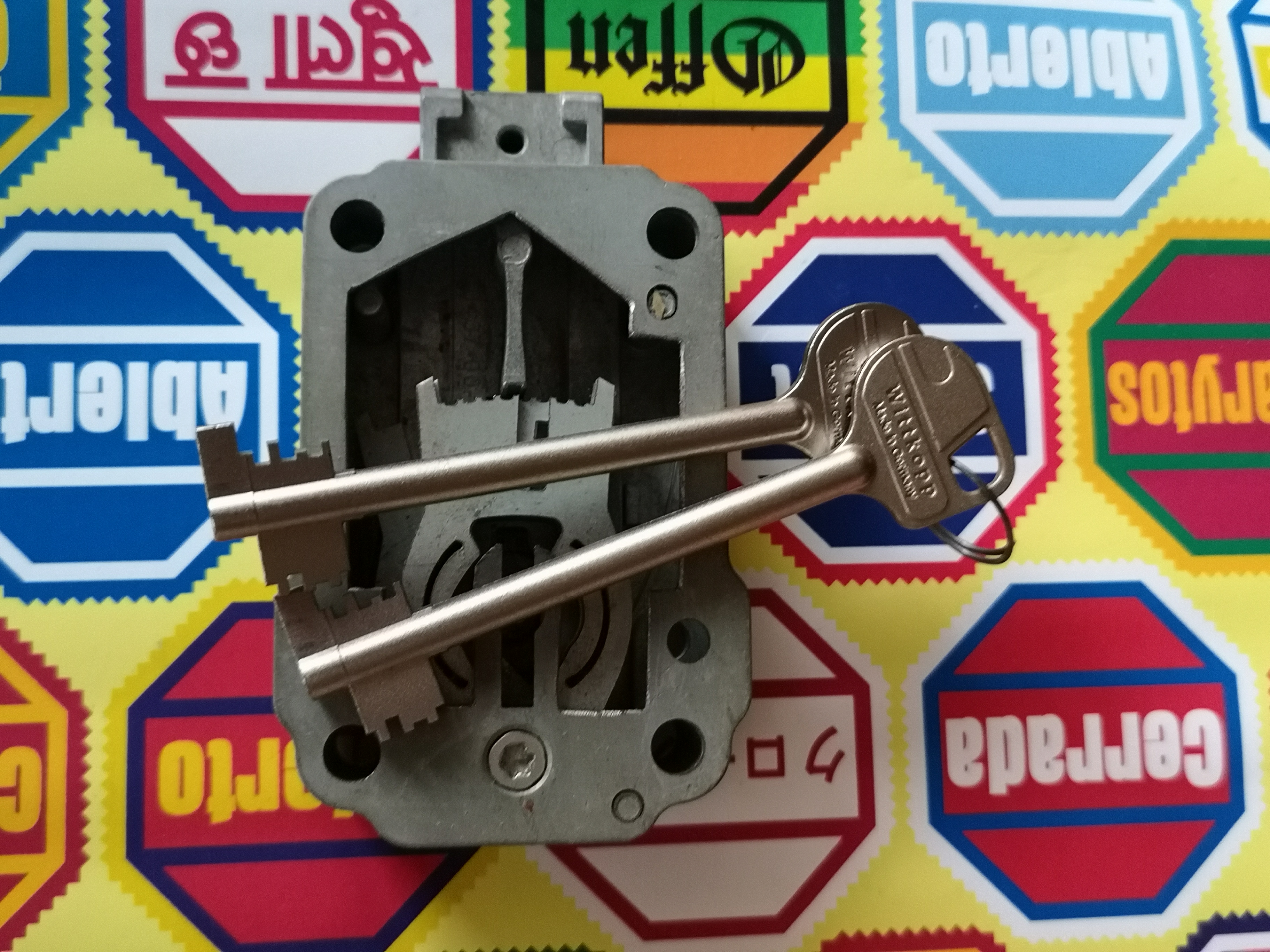 Wittkopp Tresor Lock Arthurmeister open cerrada Lockpicking Detektiv Hamburg Torx