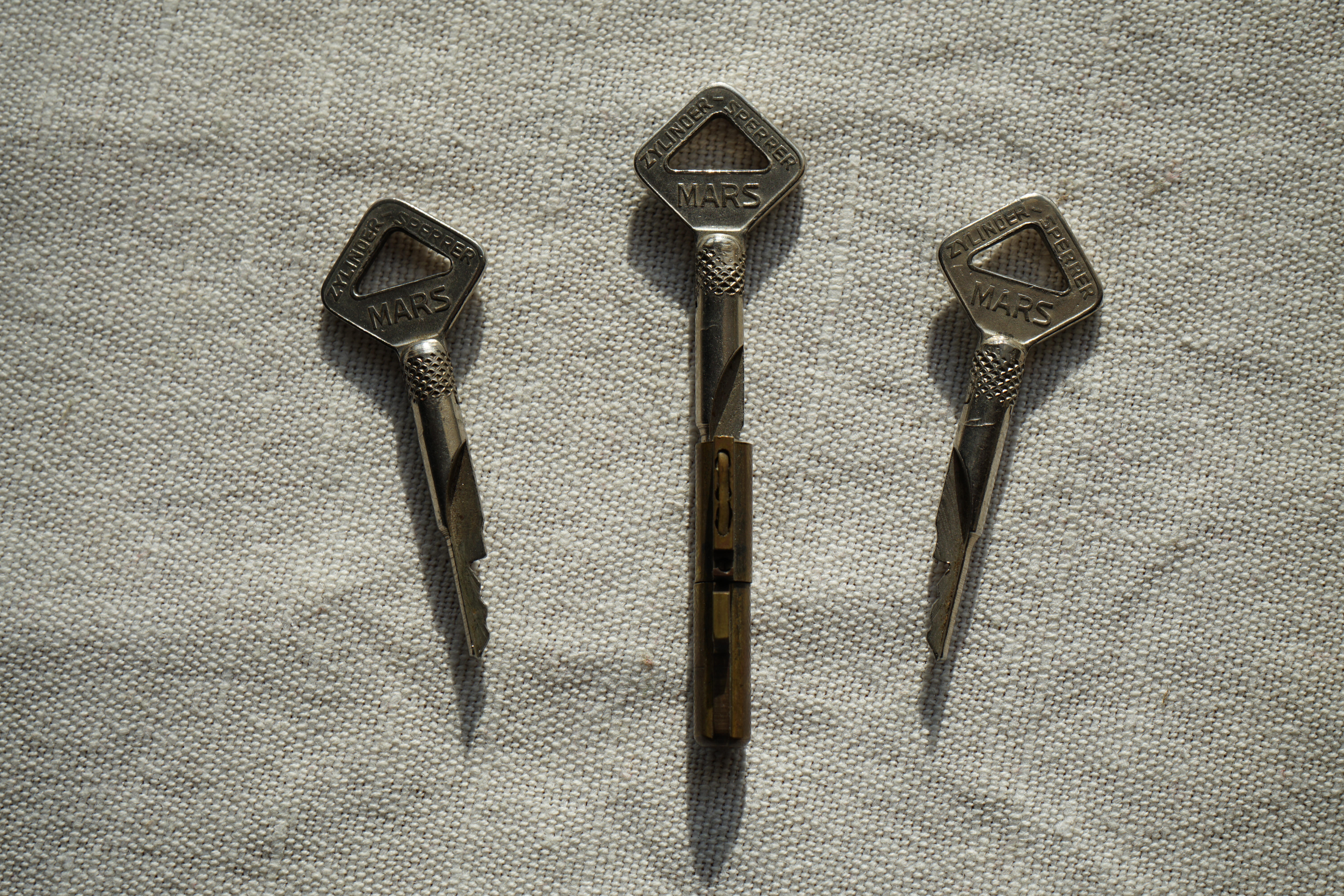 Mars Einbausicherung ABUS Arthur A. Bühl HAM Detektiv Sicherheit Lockpicking