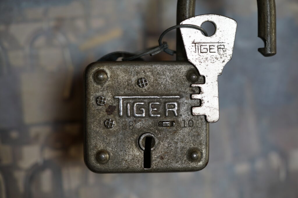 Tiger Padlock KEY Arthur A. Bühl Arthurmeisters HAM Lockpicking Master of the Universe Wired