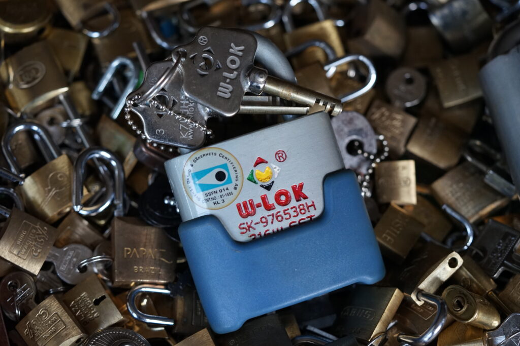 W-LOK SK-976538H Padlock Key High Security Papaiz ABUS BURG Wächter CES ASSA ABLOY CHINA Arthur A. Bühl Arthurmeister