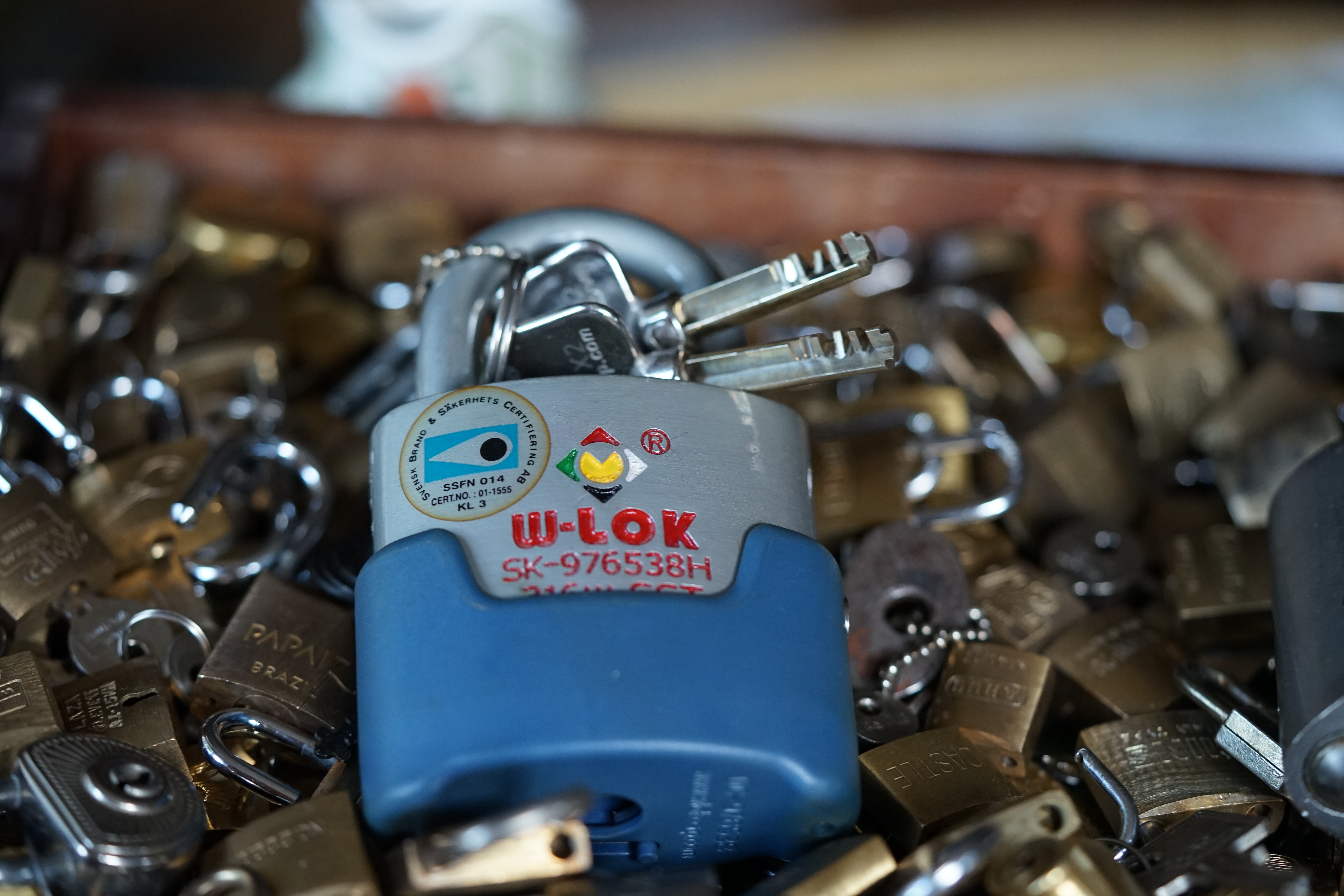 Padllock Key Sympathieträger Arthur Bühl Arthurmeister Lockpicking ABUS BURG BKS ASSA Abloy