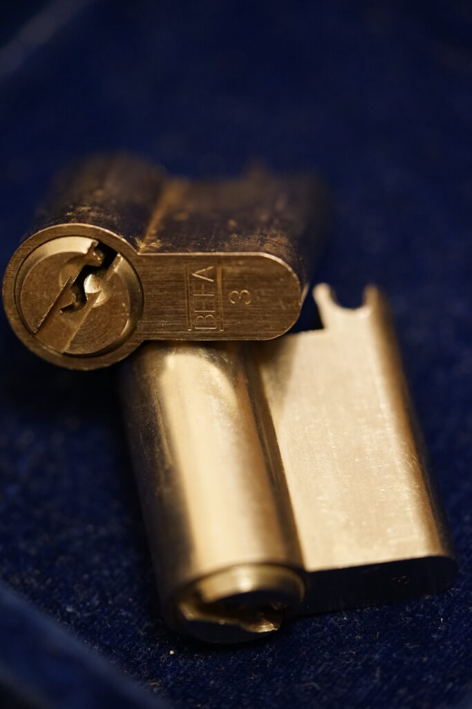 BEFA Cylindar offen open Arthur Bühl Arthurmeister Lockpicking Master of the Universe Wired