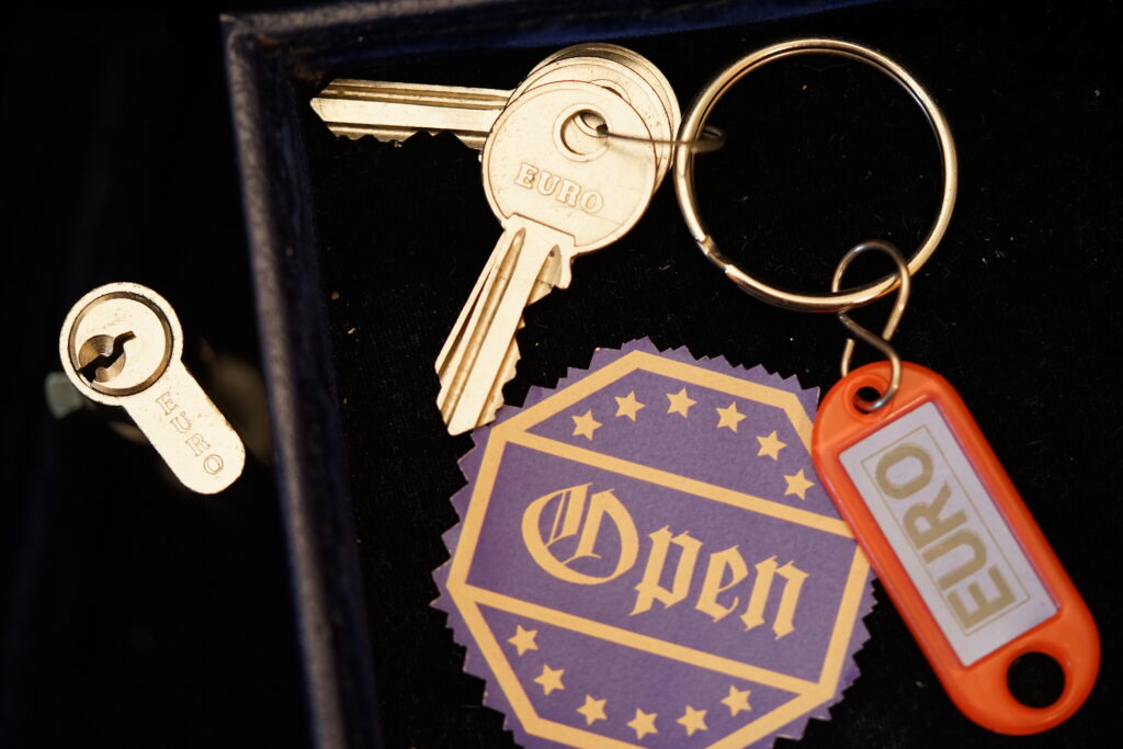 EUROPA EURO offen aperto open ouvert Arthur Andreas Bühl Arthurmeister Lockpicking Master of the Universe Wired