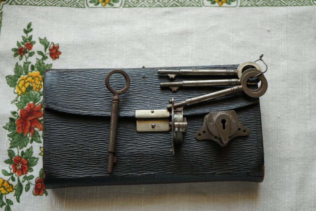 Einbausicherung DRGM Vorführer Musteretui alt Vertreter Arthurmeister Lockpicking Master of the universe Wired