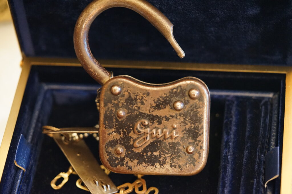GURI Vorhangschloss Stechschlüssel DDR GDR STASI Erhard und Söhne Arthur Bühl Lockpicking