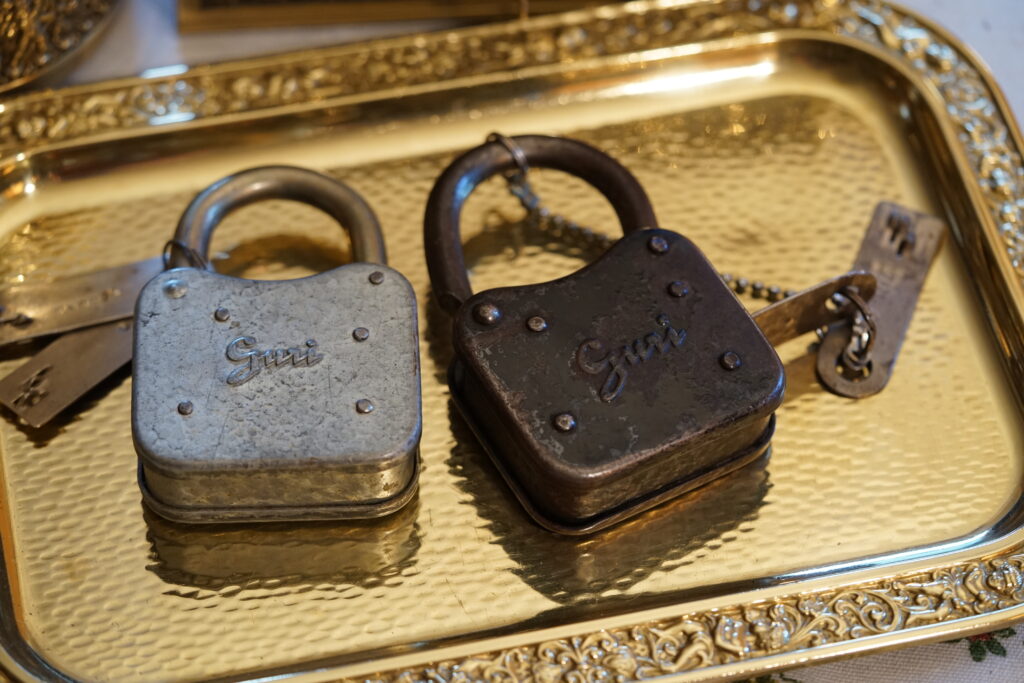 GURI Vorhangschloss Stechschlüssel DDR GDR STASI Erhard und Söhne Arthur Bühl Lockpicking international