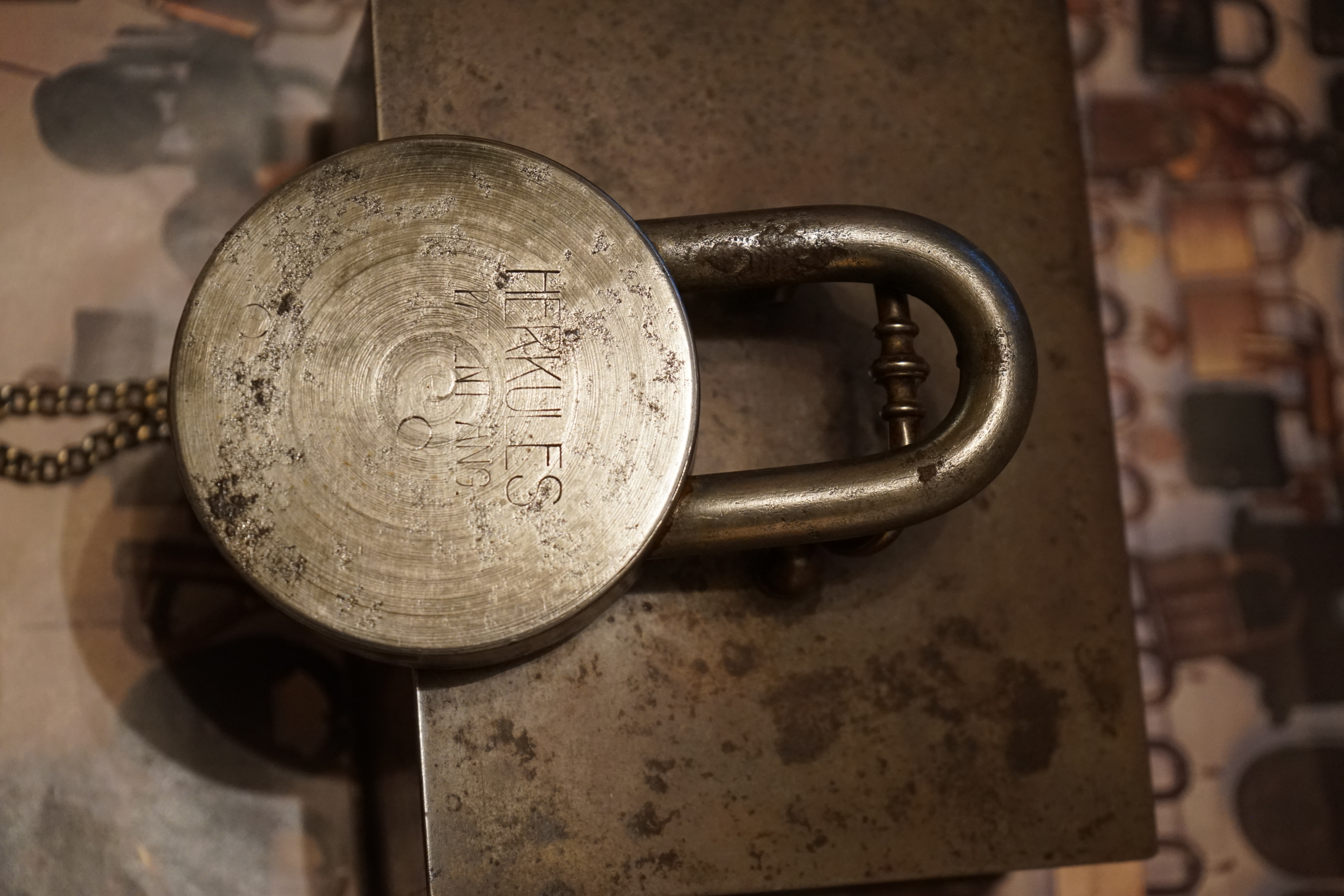 HERKULES Padlock Kiste Arthur Bühl Arthurmeister Lockpicking Master of the Universe Wired