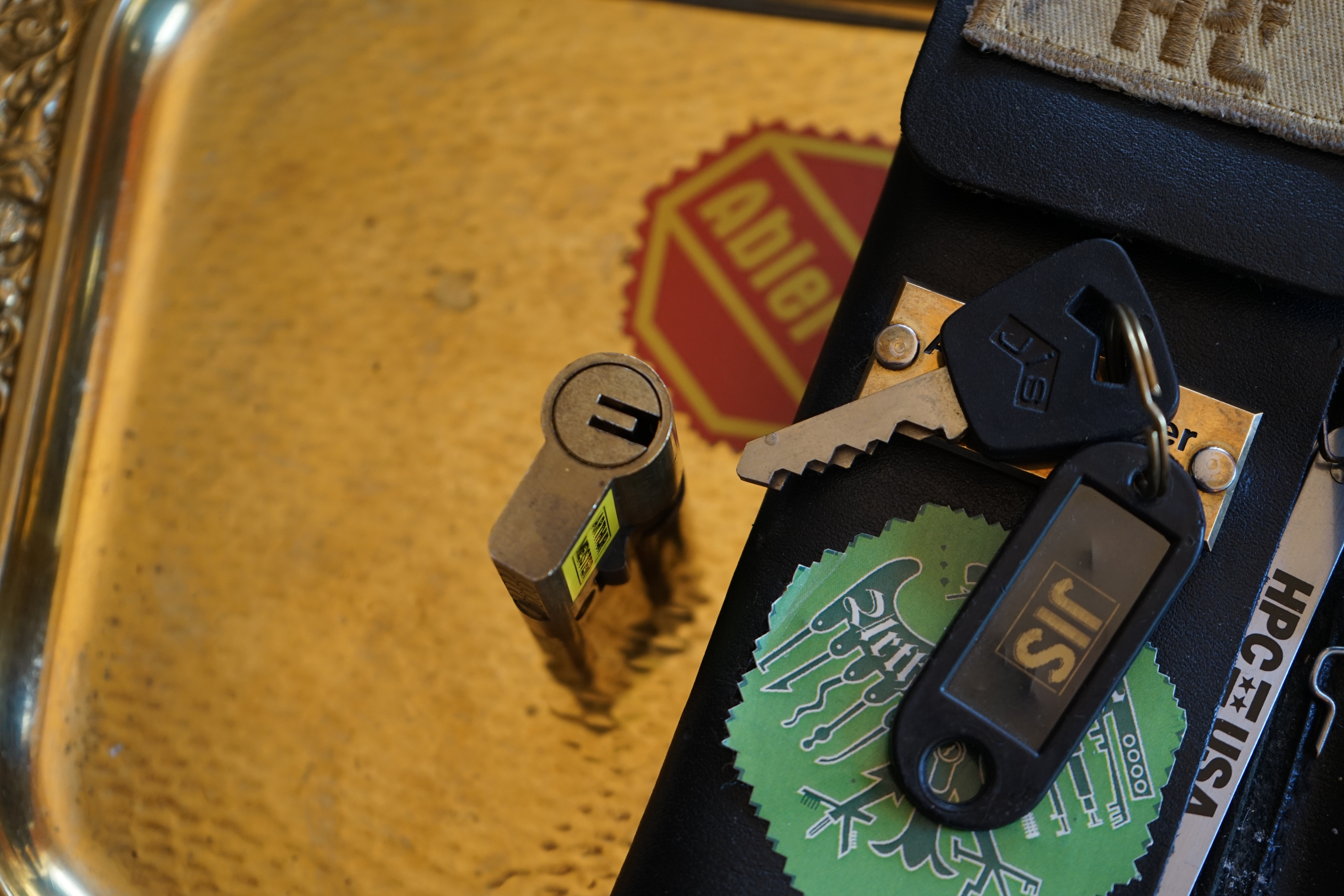 JIS Zylinderschloss offen abierto open offe aperto Schlüssel Pickset Arthurmeister Adler Lockpicking Master of the Universe WiredKaffe und Kuchen