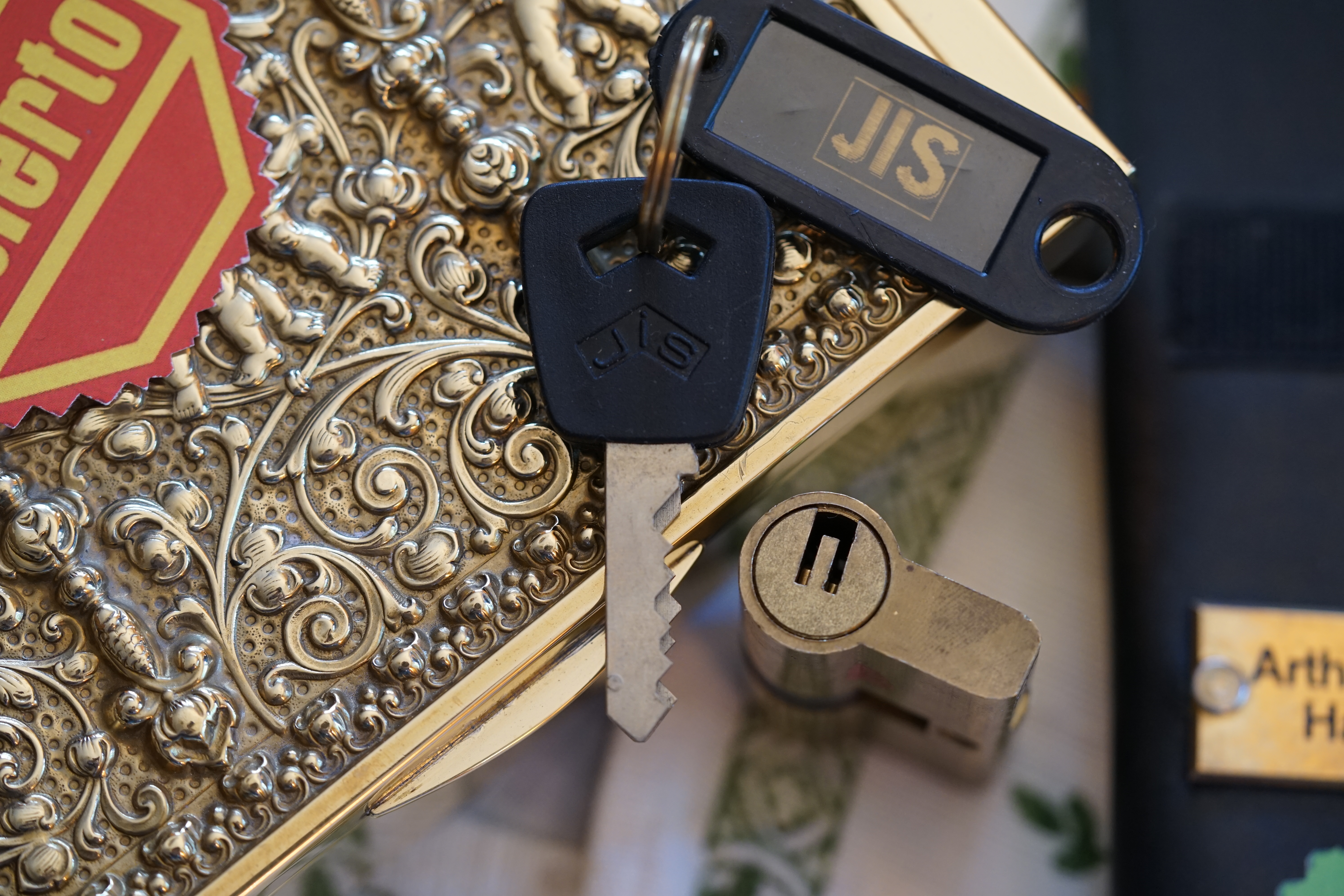 JIS Zylinderschloss offen abierto open offe aperto Schlüssel Pickset Arthurmeister Adler Lockpicking Master of the Universe Wired Haifisch Zähne