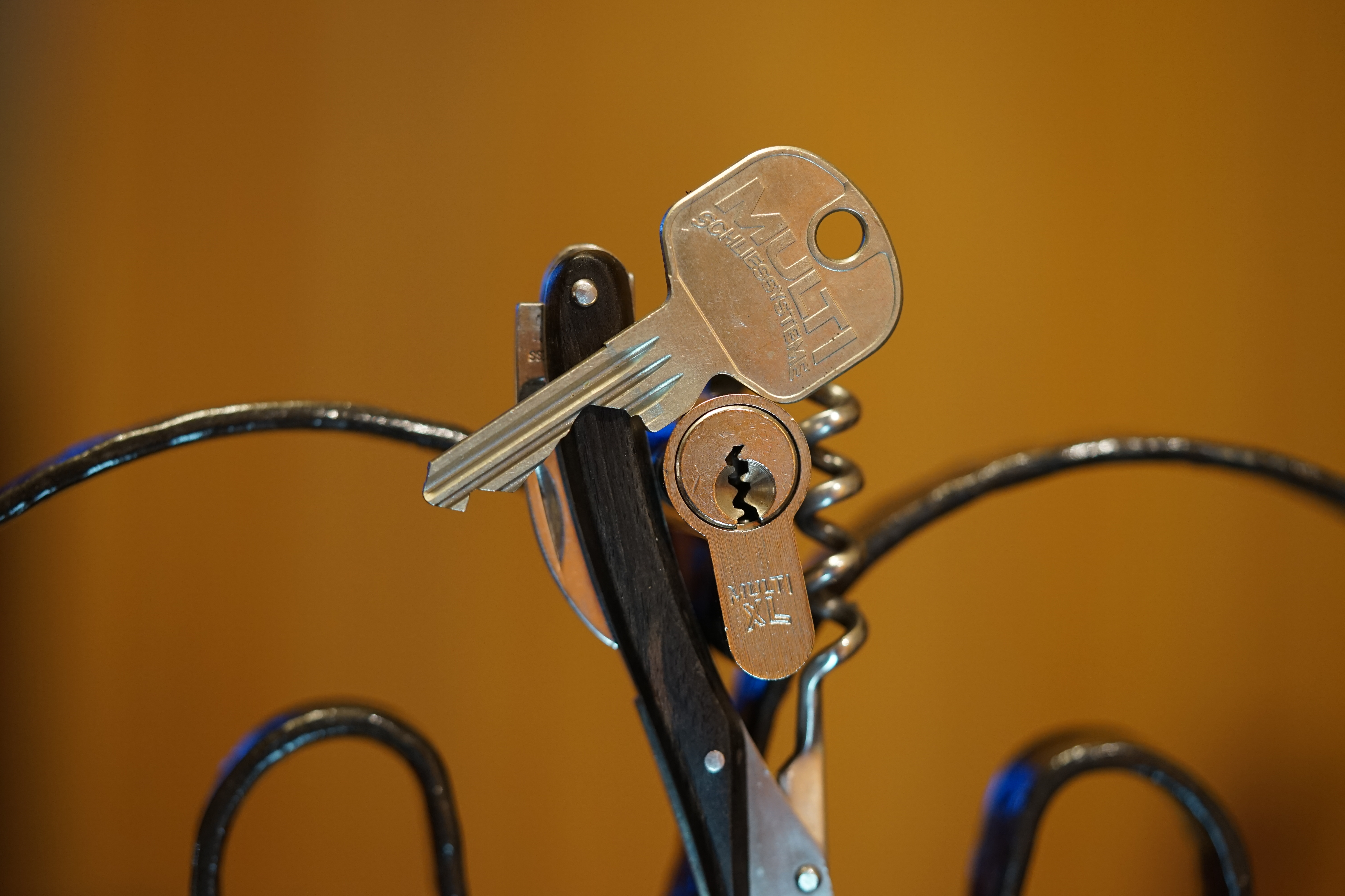 Arthur Bühl, Detektiv und Performancekünstler aus Hamburg Fuhlsbüttel, wird von seinen Freunden aus dem Hasenstübchen strahlend begrüßt: Hallo Arthurmeister®, du alter einarmiger Sympathieträger: zitierst Du heute wieder am Stammtisch beim Lockpicking und beim anschauen von Schloss Herzen unseren Freund: Wilhelm Busch ? Max und Moritz - Eine Bubengeschichte in sieben Streichen Max und Moritz machten beide, als sie lebten, keinem Freude; Bildlich siehst du jetzt die Possen, die in Wirklichkeit verdrossen, mit behaglichem Gekicher, weil du selbst vor ihnen sicher. Aber das bedenke stets : Wie man’s treibt, mein Kind, so geht’s. Vorwort Ach was muß man oft von bösen Kindern hören oder lesen ! Wie zum Beispiel hier von diesen, welche Max und Moritz hießen. Die, anstatt durch weise Lehren sich zum Guten zu bekehren, oftmals noch darüber lachten und sich heimlich lustig machten. Ja, zur Übeltätigkeit, Ja, dazu ist man bereit ! Menschen necken, Tiere quälen, Äpfel, Birnen, Zwetschen stehlen, das ist freilich angenehmer und dazu auch viel bequemer, als in Kirche oder Schule festzusitzen auf dem Stuhle. Aber wehe, wehe, wehe, Wenn ich auf das Ende sehe ! ! Aber wehe, wehe, wehe, Wenn ich auf das Ende sehe ! ! Ach, das war ein schlimmes Ding, wie es Max und Moritz ging. Drum ist hier, was sie getrieben, abgemalt und aufgeschrieben. Max und Moritz - Erster Streich - Witwe Bolte Mancher gibt sich viele Müh mit dem lieben Federvieh; einesteils der Eier wegen, welche diese Vögel legen, zweitens, weil man dann und wann einen Braten essen kann; drittens aber nimmt man auch ihre Federn zum Gebrauch in die Kissen und die Pfühle, denn man liegt nicht gerne kühle. " Seht, da ist die Witwe Bolte, Die das auch nicht gerne wollte. " Seht, da ist die Witwe Bolte, die das auch nicht gerne wollte. Ihrer Hühner waren drei und ein stolzer Hahn dabei. Max und Moritz dachten nun : Was ist hier jetzt wohl zu tun ? Ganz geschwinde, eins, zwei, drei, schneiden sie sich Brot entzwei, in vier Teile, jedes Stück wie ein kleiner Finger dick. Diese binden sie an Fäden, übers Kreuz, ein Stück an jeden, und verlegen sie genau in den Hof der guten Frau. Kaum hat dies der Hahn gesehen, fängt er auch schon an zu krähen: Kikeriki, kikikerikih!! Tak, tak, tak, da kommen sie! Hahn und Hühner schlucken munter jedes ein Stück Brot hinunter; Aber als sie sich besinnen, konnte keines recht von hinnen. In die Kreuz und in die Quer reißen sie sich hin und her, flattern auf und in die Höh, Ach herrje, herrjemine! Ach, sie bleiben an dem langen, Dürren Ast des Baumes hangen. Und ihr Hals wird lang und länger, Ihr Gesang wird bang und bänger, Jedes legt noch schnell ein Ei, Und dann kommt der Tod herbei. Witwe Bolte in der Kammer Hört im Bette diesen Jammer; Ahnungsvoll tritt sie heraus: Ach, was war das für ein Graus! " Fließet aus dem Aug, ihr Tränen! All mein Hoffen, all mein Sehnen, meines Lebens schönster Traum hängt an diesem Apfelbaum " ! Tiefbetrübt und sorgenschwer kriegt sie jetzt das Messer her, Nimmt die Toten von den Strängen, Daß sie so nicht länger hängen, Und mit stummem Trauerblick Kehrt sie in ihr Haus zurück. Dieses war der erste Streich, Doch der zweite folgt sogleich. Max und Moritz - Zweiter Streich Als die gute Witwe Bolte Sich von ihrem Schmerz erholte, Dachte sie so hin und her, Daß es wohl das beste wär, Die Verstorbnen, die hienieden Schon so frühe abgeschieden, Ganz im stillen und in Ehren Gut gebraten zu verzehren. Freilich war die Trauer groß, Als sie nun so nackt und bloß Abgerupft am Herde lagen, Sie, die einst in schönen Tagen Bald im Hofe, bald im Garten Lebensfroh im Sande scharrten. Ach, Frau Bolte weint aufs neu, Und der Spitz steht auch dabei. Max und Moritz rochen dieses: "Schnell aufs Dach gekrochen!“ hieß es. Durch den Schornstein mit Vergnügen Sehen sie die Hühner liegen, Die schon ohne Kopf und Gurgeln Lieblich in der Pfanne schmurgeln. " Eben geht mit einem Teller Witwe Bolte in den Keller " Eben geht mit einem Teller Witwe Bolte in den Keller, Daß sie von dem Sauerkohle Eine Portion sich hole, Wofür sie besonders schwärmt, Wenn er wieder aufgewärmt. Unterdessen auf dem Dache Ist man tätig bei der Sache. Max hat schon mit Vorbedacht Eine Angel mitgebracht. Schnupdiwup, da wird nach oben Schon ein Huhn heraufgehoben! Schnupdiwup, jetzt Numro zwei! Schnupdiwup, jetzt Numro drei! Und jetzt kommt noch Numro vier: Schnupdiwup, dich haben wir! Zwar der Spitz sah es genau Und er bellt: Rawau, rawau! Aber schon sind sie ganz munter Fort und von dem Dach herunter. Na, das wird Spektakel geben, Denn Frau Bolte kommt soeben; Angewurzelt stand sie da, Als sie nach der Pfanne sah. Alle Hühner waren fort, "Spitz!“ das war ihr erstes Wort. "O du Spitz, du Ungetüm! Aber wart, ich komme ihm!“ Mit dem Löffel groß und schwer Geht es über Spitzen her; Laut ertönt sein Wehgeschrei, Denn er fühlt sich schuldenfrei. Max und Moritz im Verstecke Schnarchen aber an der Hecke. Und vom ganzen Hühnerschmaus Guckt nur noch ein Bein heraus. Dieses war der zweite Streich, Doch der dritte folgt sogleich. Max und Moritz - Dritter Streich Jedermann im Dorfe kannte Einen, der sich Böck benannte. " Alle diese Kleidungssachen Wußte Schneider Böck zu machen. " Alltagsröcke, Sonntagsröcke, Lange Hosen, spitze Fräcke, Westen mit bequemen Taschen, Warme Mäntel und Gamaschen, Alle diese Kleidungssachen Wußte Schneider Böck zu machen. Oder wäre was zu flicken, Abzuschneiden, anzustücken, Oder gar ein Knopf der Hose Abgerissen oder lose Wie und wo und was es sei, Hinten, vorne, einerlei Alles macht der Meister Böck, Denn das ist sein Lebenszweck. Drum so hat in der Gemeinde Jedermann ihn gern zum Freunde. Aber Max und Moritz dachten, Wie sie ihn verdrießlich machten. Nämlich vor des Meisters Hause Floß ein Wasser mit Gebrause. Übers Wasser führt ein Steg Und darüber geht der Weg. Max und Moritz, gar nicht träge, Sägen heimlich mit der Säge, Ritzeratze! voller Tücke, In die Brücke eine Lücke. Als nun diese Tat vorbei, Hört man plötzlich ein Geschrei: "He, heraus, du Ziegen-Böck! Scheider Schneider, meck, meck, meck!“ Alles konnte Böck ertragen, Ohne nur ein Wort zu sagen; Aber wenn er dies erfuhr, Ging“s ihm wider die Natur. " Denn schon wieder ihm zum Schreck Tönt ein lautes: ‚Meck, meck, meck! " Schnelle springt er mit der Elle Über seines Hauses Schwelle, Denn schon wieder ihm zum Schreck Tönt ein lautes: "Meck, meck, meck!“ Und schon ist er auf der Brücke. Kracks, die Brücke bricht in Stücke! Wieder tönt es: "Meck, meck, meck!“ Plumps, da ist der Schneider weg! Grad als dieses vorgekommen, Kommt ein Gänsepaar geschwommen, Welches Böck in Todeshast Krampfhaft bei den Beinen faßt. Beide Gänse in der Hand, Flattert er auf trocknes Land. Übrigens bei alledem Ist so etwas nicht bequem! Wie denn Böck von der Geschichte Auch das Magendrücken kriegte. Hoch ist hier Frau Böck zu preisen! Denn ein heißes Bügeleisen, Auf den kalten Leib gebracht, Hat es wiedergutgemacht. Bald im Dorf hinauf, hinunter Hieß es: Böck ist wieder munter. Dieses war der dritte Streich, Doch der vierte folgt sogleich. Max und Moritz - Vierter Streich Also lautet ein Beschluß: Daß der Mensch was lernen muß. Nicht allein das Abc Bringt den Menschen in die Höh, Nicht allein im Schreiben, Lesen Übt sich ein vernünftig Wesen; Nicht allein in Rechnungssachen Soll der Mensch sich Mühe machen; Sondern auch der Weisheit Lehren Muß man mit Vergnügen hören. " Daß dies mit Verstand geschah War Herr Lehrer Lämpel da. " Daß dies mit Verstand geschah War Herr Lehrer Lämpel da. Max und Moritz, diese beiden, Mochten ihn darum nicht leiden. Denn wer böse Streiche macht, Gibt nicht auf den Lehrer acht. Nun war dieser brave Lehrer Von dem Tobak ein Verehrer, Was man ohne alle Frage Nach des Tages Müh und Plage Einem guten, alten Mann Auch von Herzen gönnen kann. Max und Moritz, unverdrossen, Sinnen aber schon auf Possen, Ob vermittelst seiner Pfeifen Dieser Mann nicht anzugreifen. Einstens, als es Sonntag wieder Und Herr Lämpel brav und bieder In der Kirche mit Gefühle Saß vor seinem Orgelspiele, Schlichen sich die bösen Buben In sein – Haus und seine Stuben, Wo die Meerschaumpfeife stand; Max hält sie in seiner Hand; Aber Moritz aus der Tasche Zieht die Flintenpulverflasche, Und geschwinde – stopf, stopf, stopf – Pulver in den Pfeifenkopf. Jetzt nur still und schnell nach Haus, Denn schon ist die Kirche aus! Eben schließt in sanfter Ruh Lämpel seine Kirche zu; Und mit Buch und Notenheften, Nach besorgten Amtsgeschäften, Lenkt er freudig seine Schritte Zu der heimatlichen Hütte, Und voll Dankbarkeit sodann Zündet er sein Pfeifchen an. "Ach!“ spricht er, "die größte Freud Ist doch die Zufriedenheit!“ Rums, da geht die Pfeife los Mit Getöse, schrecklich groß! Kaffeetopf und Wasserglas, Tabaksdose, Tintenfaß, Ofen, Tisch und Sorgensitz Alles fliegt im Pulverblitz. Als der Dampf sich nun erhob, Sieht man Lämpel, der – gottlob! – Lebend auf dem Rücken liegt; Doch er hat was abgekriegt. Nase, Hand, Gesicht und Ohren Sind so schwarz als wie die Mohren, Und des Haares letzter Schopf Ist verbrannt bis auf den Kopf. Wer soll nun die Kinder lehren Und die Wissenschaft vermehren Wer soll nun für Lämpel leiten Seine Amtestätigkeiten Woraus soll der Lehrer rauchen, Wenn die Pfeife nicht zu brauchen Mit der Zeit wird alles heil, Nur die Pfeife hat ihr Teil. Dieses war der vierte Streich, Doch der fünfte folgt sogleich. Max und Moritz - Fünfter Streich Wer in Dorfe oder Stadt Einen Onkel wohnen hat, Der sei höflich und bescheiden; Denn das mag der Onkel leiden. Morgens sagt man: " Guten Morgen! Haben Sie was zu besorgen?“ Bringt ihm, was er haben muß: Zeitung, Pfeife, Fidibus. Oder sollt `es wo im Rücken Drücken, beißen oder zwicken, Gleich ist man mit Freudigkeit Dienstbeflissen und bereit. Oder sei`s nach einer Prise, Daß der Onkel heftig niese, Ruft man: " Prosit ! " alsogleich. " Danke ! " - " Wohl bekomm es Euch ! " Oder kommt er spät nach Haus, Zieht man ihm die Stiefel aus, Holt Pantoffel, Schlafrock, Mütze, Daß er nicht im Kalten sitze. Kurz, man ist darauf bedacht, Was dem Onkel Freude macht. Max und Moritz ihrerseits Fanden darin keinen Reiz. Denkt euch nur, welch schlechten Witz Machten sie mit Onkel Fritz ! Jeder weiß, was so ein Mai- Käfer für ein Vogel sei. In den Bäumen hin und her Fliegt und kriecht und krabbelt er. Max und Moritz, immer munter, Schütteln sie vom Baum herunter. In die Tüte von Papiere Sperren sie die Krabbeltiere. Fort damit und in die Ecke Unter Onkel Fritzens Decke! Bald zu Bett geht Onkel Fritze In der spitzen Zipfelmütze; Seine Augen macht er zu Hüllt sich ein und schläft in Ruh. Doch die Käfer - kritze, kratze ! - Kommen schnell aus der Matratze. Schon faßt einer, der voran, Onkel Fritzens Nase an. " Bau! " schreit er“,was ist das hier ? " Und erfaßt das Ungetier. Und den Onkel voller Grausen Sieht man aus dem Bette sausen. " Autsch! " - schon wieder hat er einen lm Genicke, an den Beinen; Hin und her und rundherum Kriecht es, fliegt es mit Gebrumm. " Onkel Fritz, in dieser Not, Haut und trampelt alles tot. " Onkel Fritz, in dieser Not, Haut und trampelt alles tot. Guckste wohl, jetzt ist“s vorbei Mit der Käferkrabbelei! Onkel Fritz hat wieder Ruh Und macht seine Augen zu. Dieses war der fünfte Streich, Doch der sechste folgt sogleich. Max und Moritz - Sechster Streich In der schönen Osterzeit, Wenn die frommen Bäckersleut Viele süße Zuckersachen Backen und zurechtemachen, Wünschen Max und Moritz auch Sich so etwas zum Gebrauch. Doch der Bäcker, mit Bedacht, Hat das Backhaus zugemacht, Also, will hier einer stehlen, Muß er durch den Schlot sich quälen. Ratsch! . da kommen die zwei Knaben Durch den Schornstein,schwarz wie Raben. Puff. sie fallen in die Kist, Wo das Mehl darinnen ist ! Da! nun sind sie alle beide rundherum so weiß wie Kreide Aber schon mit viel Vergnügen sehen sie die Brezeln liegen. Knacks! da bricht der Stuhl entzwei; Schwapp! da liegen sie im Brei. Ganz von Kuchenteig umhüllt, stehn sie da als Jammerbild. " Gleich erscheint der Meister Bäcker Und bemerkt die Zuckerlecker. " Gleich erscheint der Meister Bäcker Und bemerkt die Zuckerlecker. Eins, zwei, drei, eh man`s gedacht, sind zwei Brote draus gemacht ! In dem Ofen glüht es noch Ruff ! damit ins Ofenloch ! Ruff! man zieht sie aus der Glut; Denn nun sind sie braun und gut ! Jeder denkt: die sind perdü ! Aber nein - noch leben sie. Knusper, knasper ! wie zwei Mäuse Fressen sie durch das Gehäuse; Und der Meister Bäcker schrie: " Ach herrje, da laufen sie ! " Dieses war der sechste Streich, Doch der letzte folgt sogleich. Max und Moritz - Letzter Streich Max und Moritz, wehe euch ! Jetzt kommt euer letzter Streich ! Wozu müssen auch die beiden Löcher in die Säcke schneiden ? " Seht, da trägt der Bauer Mecke Einen seiner Maltersäcke. " Seht, da trägt der Bauer Mecke Einen seiner Maltersäcke. Aber kaum, daß er von hinnen, fängt das Korn schon an zu rinnen. Und verwundert steht und spricht er: " Zapperment ! Dat Ding werd lichter ! " Hei ! Da sieht er voller Freude Max und Moritz im Getreide. Rabs ! - In seinen großen Sack Schaufelt er das Lumpenpack. Max und Moritz wird es schwüle; Denn nun geht es nach der Mühle. " Meister Müller, he, heran ! Mahl er das, so schnell er kann ! " " Her damit ! " und in den Trichter Schüttelt er die Bösewichter. Rickeracke! Rickeracke! Geht die Mühle mit Geknacke. Hier kann man sie noch erblicken Fein geschroten und in Stücken. Doch sogleich verzehret sie Meister Müllers Federvieh. Schluß Als man dies im Dorf erfuhr, War von Trauer keine Spur. Witwe Bolte, mild und weich, Sprach: " Sieh da, ich dacht es gleich ! " " Jajaja ! " rief Meister Böck, " Bosheit ist kein Lebenszweck! " Drauf so sprach Herr Lehrer Lämpel: " Dies ist wieder ein Exempel! " " Freilich“, meint der Zuckerbäcker, " Warum ist der Mensch so lecker ! " Selbst der gute Onkel Fritze Sprach: " Das kommt von dumme Witze ! " Doch der brave Bauersmann Dachte: " Wat geiht meck dat an ! " Kurz, im ganzen Ort herum Ging ein freudiges Gebrumm " Gott sei Dank ! Nun ist`s vorbei Mit der Übeltäterei ! ! " Tagged with Arthur Andreas Bühl, Arthurmeister, Vereins - Wiki - Fandom, verifiziertes Linkedin Profil Detektiv Arthur Bühl aus Hamburg, Bühl, Stadt Bühl, Wappen Bühl, Design Bühl, Zwetschgenfest Bühl, Schwäbischer Hengst Bühl, Arthur Bühl, geb. 1961, Babyboomer, Detektiv aus Hamburg sagt am Stammtisch: Wilhelm, du alter Säufer ! Hier lautet es: Parole Emil ! Koksa.org erfreulich Schlossindustrie und Elite rücken zusammen. Pressebox KABA Days, Boston Magazin Arthurmeister, one off the top lockpickers of the world. Sympathieträger Ausperrstunde, Ein bischen Ruhe bitte, Wired Arthurmeister boom`s, Wikipedia, Jukebox im Hasenstübchen, PAROLE EMIL.