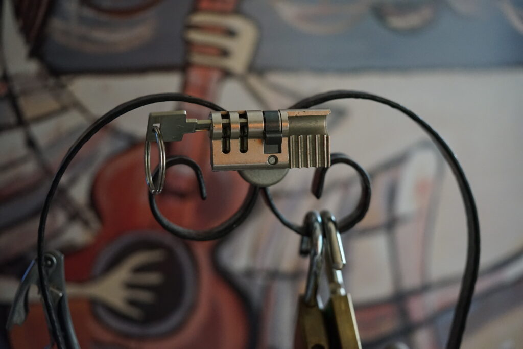 MUL - T - LOK Schließzylinder OFFEN OPEN OUVERT APERTO Arthur Bühl Arthurmeister Lockpicking Stammtisch Santarcangelo die Romagna Italy