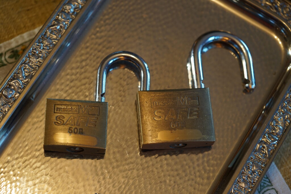 SAFE Padlock Meister 50 mm Vorhangschloss Schlüssel Sicherheit Security Arthur Bühl Detektiv HAM Erhard und Söhne