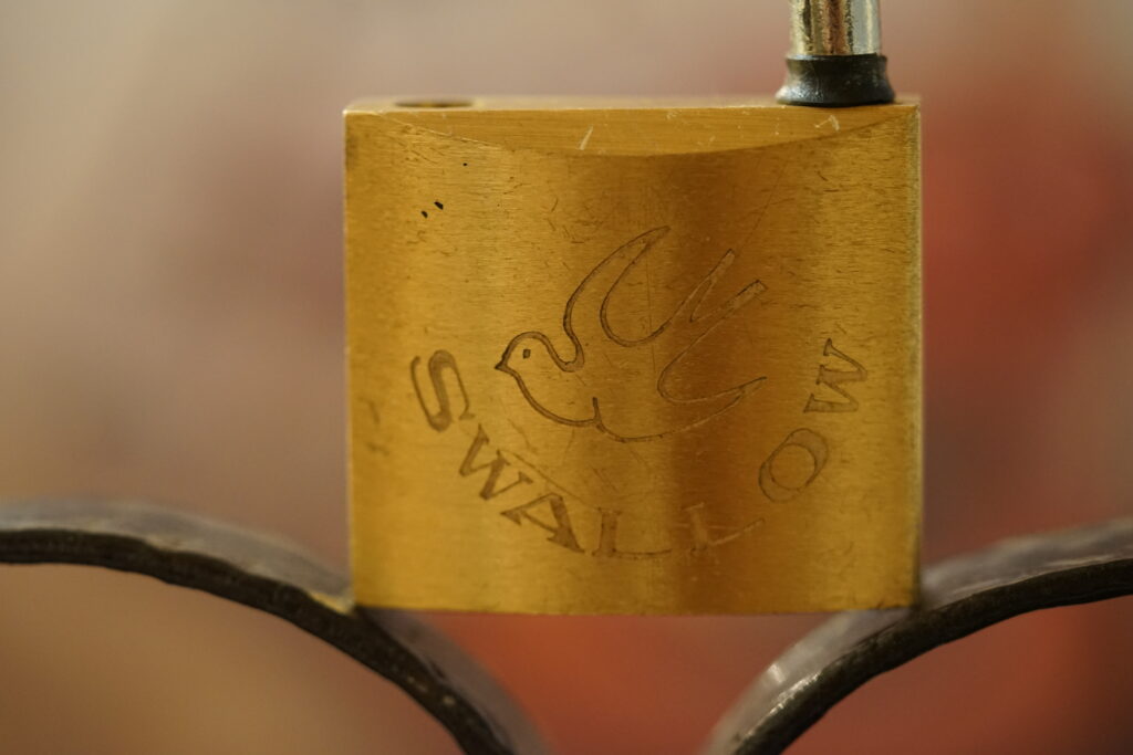 Swallow Schwalbe Taube Vogel Frieden Padlock open offen Arthurmeister Master of the Universe Wired Slow hand
