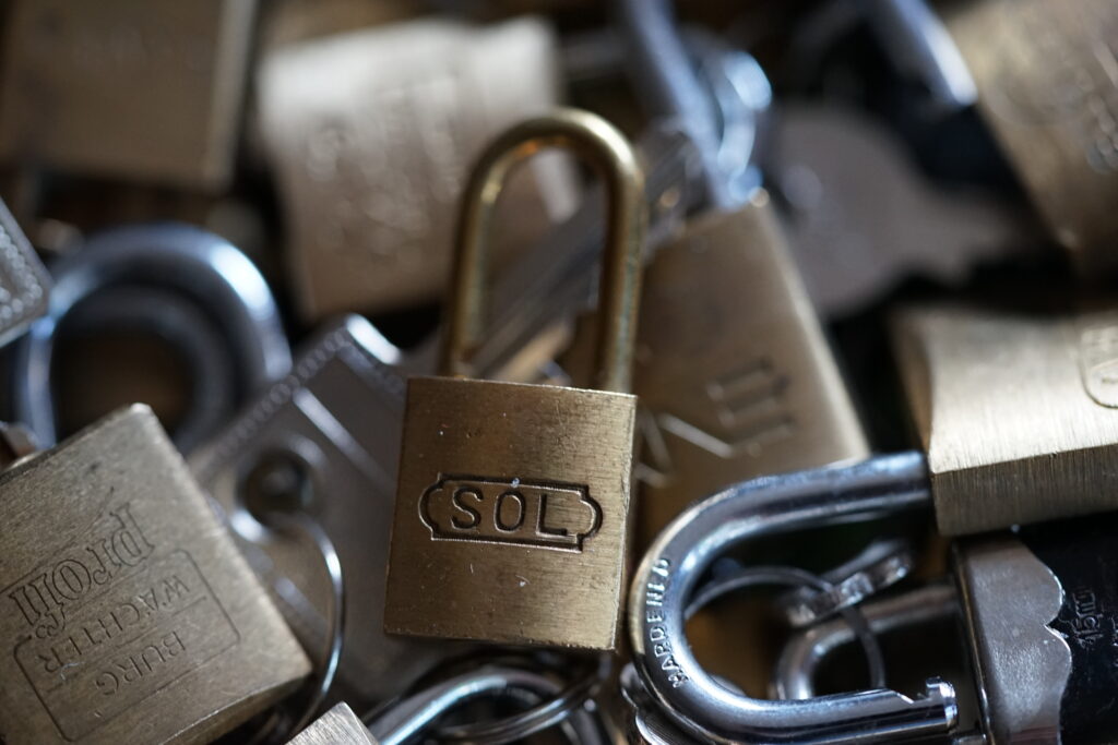 SOL Padlock Vorhangschloss Lockpicking Arthurmeister Arthur Andreas Bühl Master of the Universe Wired
