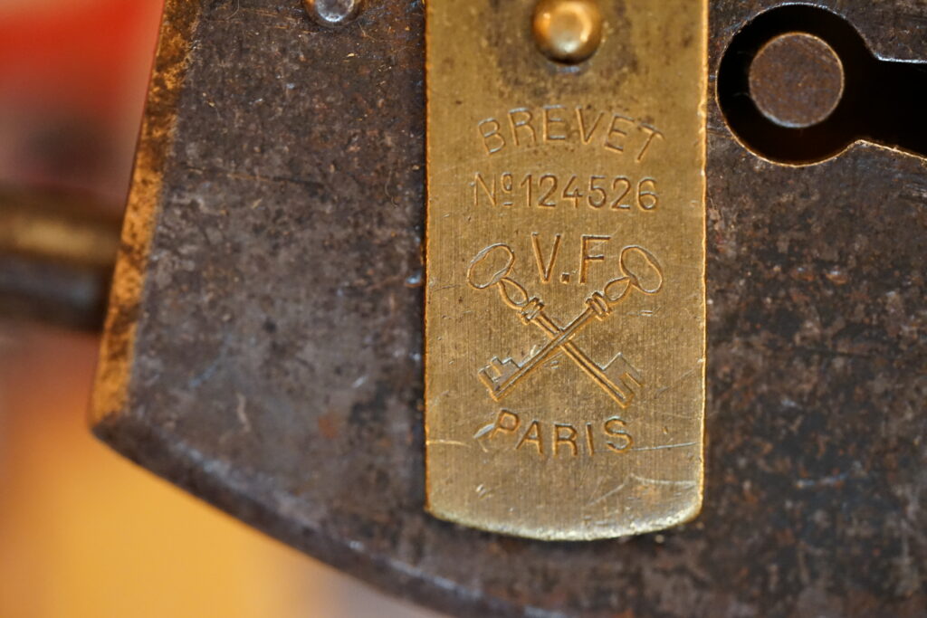 DRGB BREVET no 124526 alt antik Padlock Arthur Bühl Arthurmeister Lockpicking Master of the Universe Wired