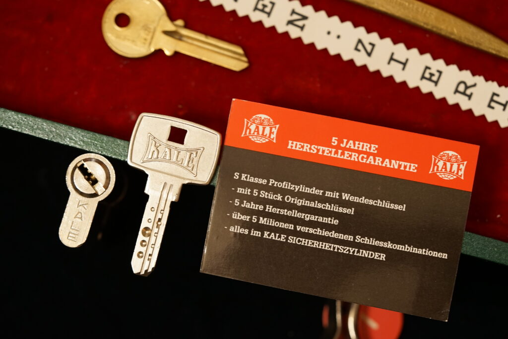 KALE S Klasse, Profilzylinder mit Wendeschlüssel, Herstellergarantie, Lockpicking, offen, open, aperto, ouvert,Arthurmeister®, Arthur Bühl, Detektiv aus Hamburg