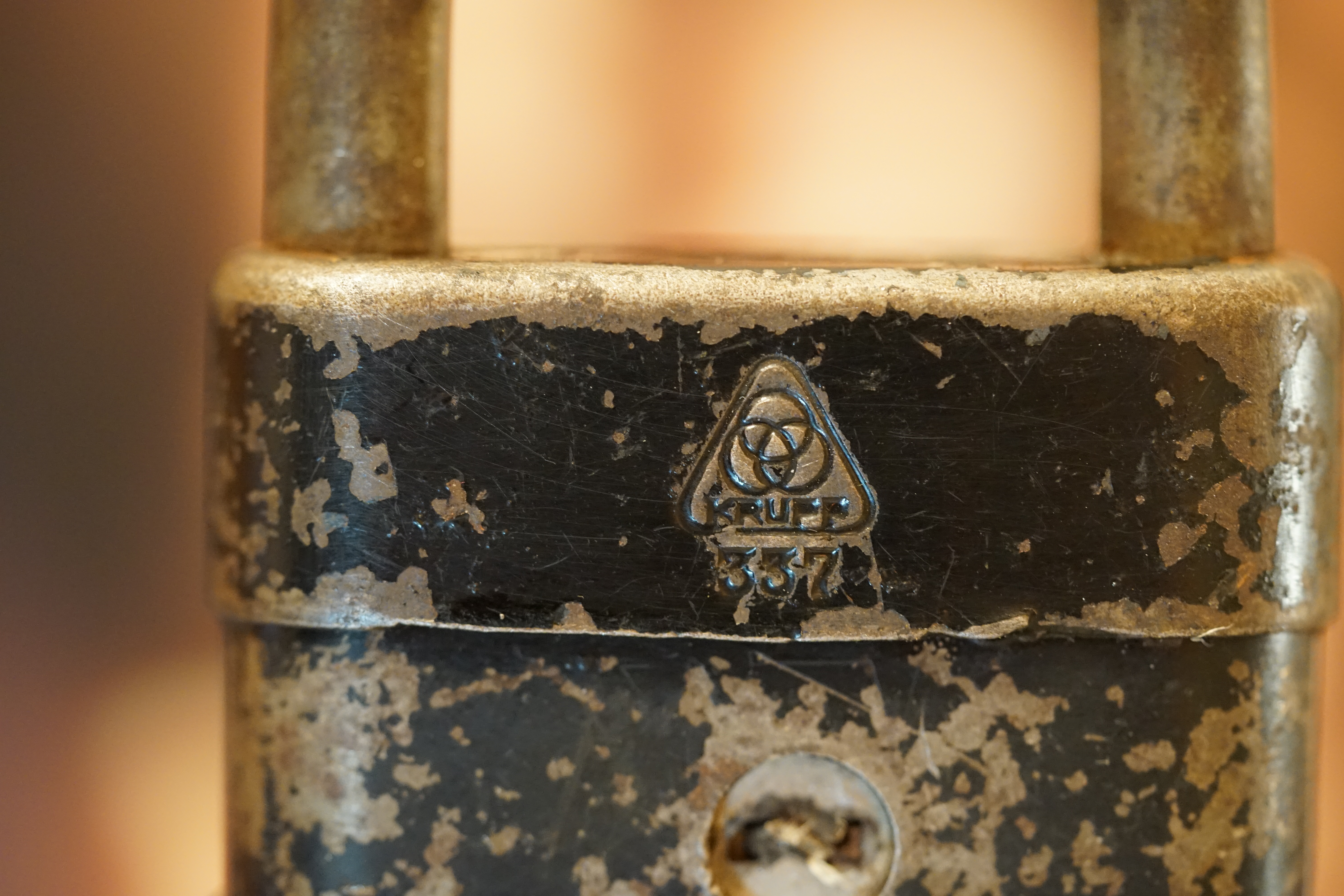 KRUPP Vorhängeschloss alt antik Arthurmeister Lockpicking HAM Master of the Universe Wired Fuhlsbüttel Germany