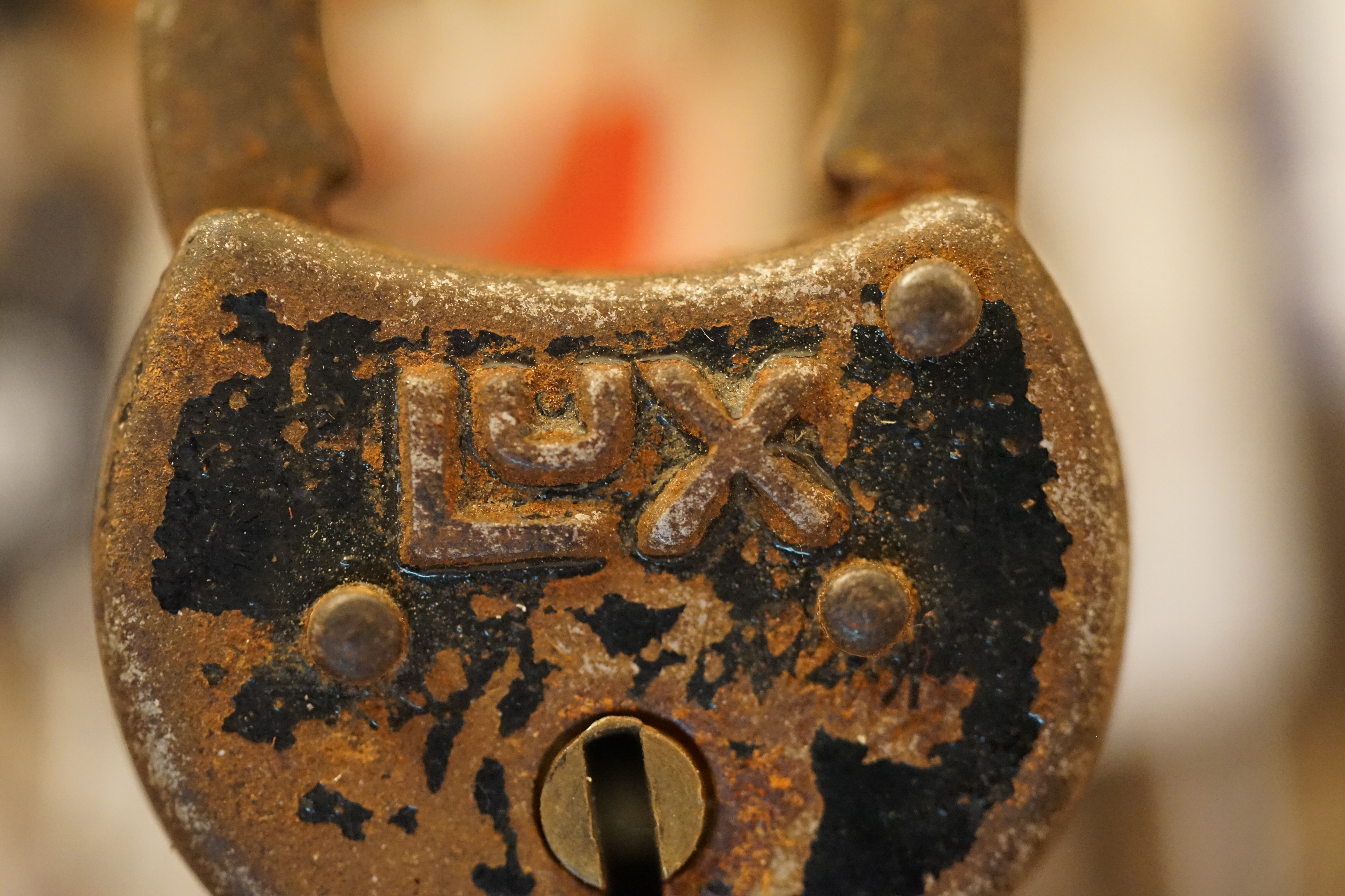 LUX Padlock alt antik Arthur Bühl HAM Arthurmeisters Jukebox im Hasenstübchen Hamburg Pointer Sisters Master Touch