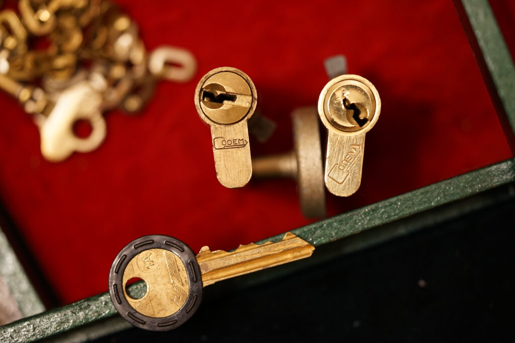ODEM Cylinder Key Lockpicking offen open Magnet Kette Arthur Bühl Privatdetektiv Hamburg BUDEG WAD BDD international