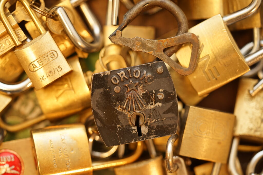 Orion Padlock Stern Strahlen Sternschnupper Weltall ABUS LANE ab Arthur Bühl Privatdetektiv HAM Orionnebel Arthurmeister Lockpicking