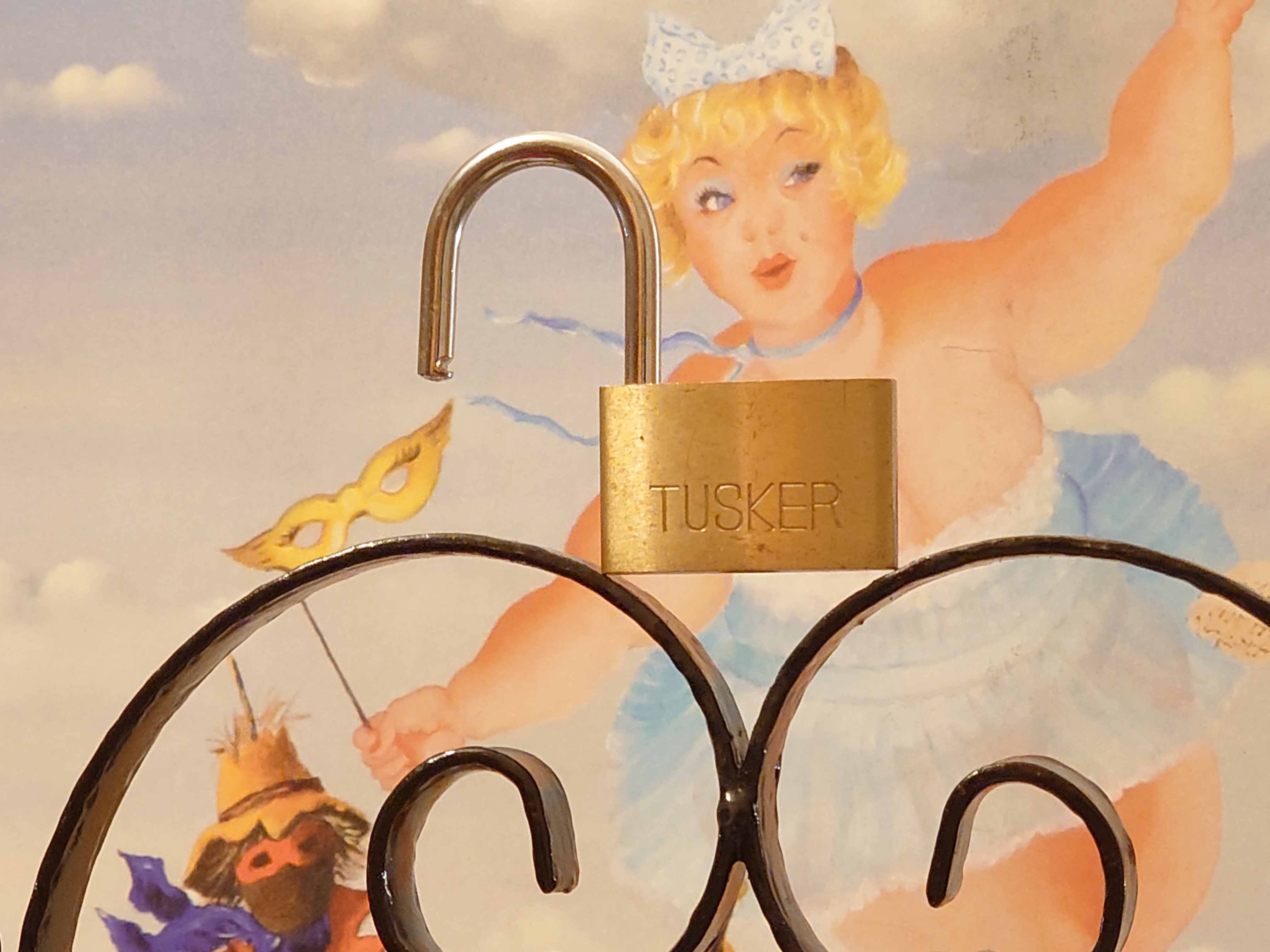 Santarcangelo die Romagna Festivale TUSKER Vorhängeschloss offen Lockpicking Arthurmeister Master of the Universe Wired alles offen